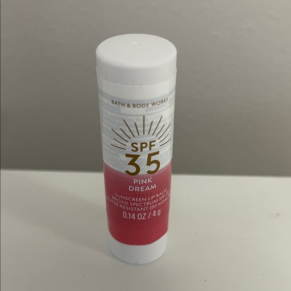 Bath & Body Works Pink Dream Lip Balm SPF 35